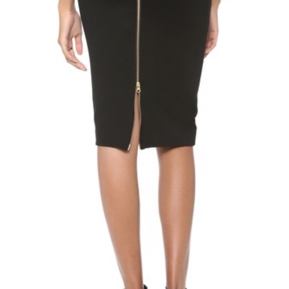 COPY - Cute black pencil skirt by Inc with adjustable zipper - Picture 1 of 5